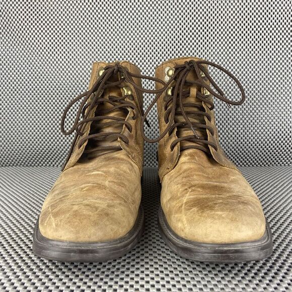 Velez Chukka Boots Mens Size 42 Brown Leather Lace Up Casual - Picture 6 of 10